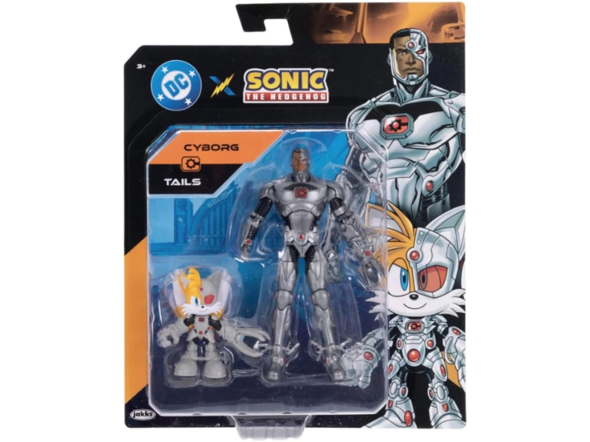 Personaggio Sonic projectÂ jacketÂ 2.5" tails & 5" cyborg