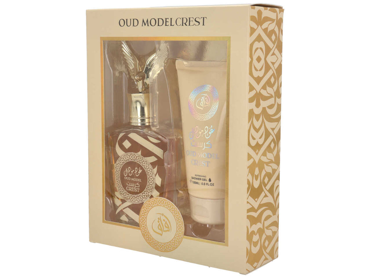 Afaq ou model crest eau de parfum 100ml coffret unisex