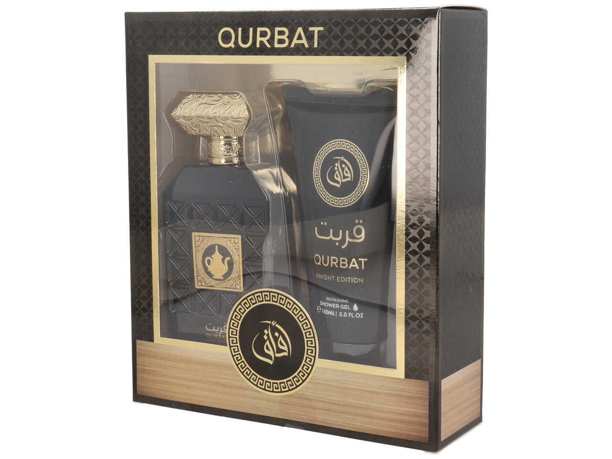 Afaq qurbat knight eau de parfum 100ml coffret unisex