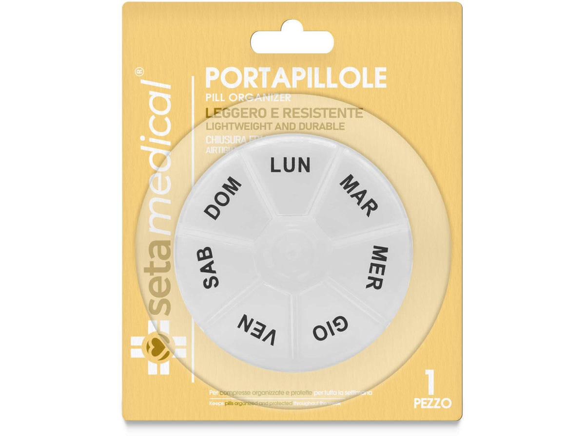 Portapillola rotondo premium