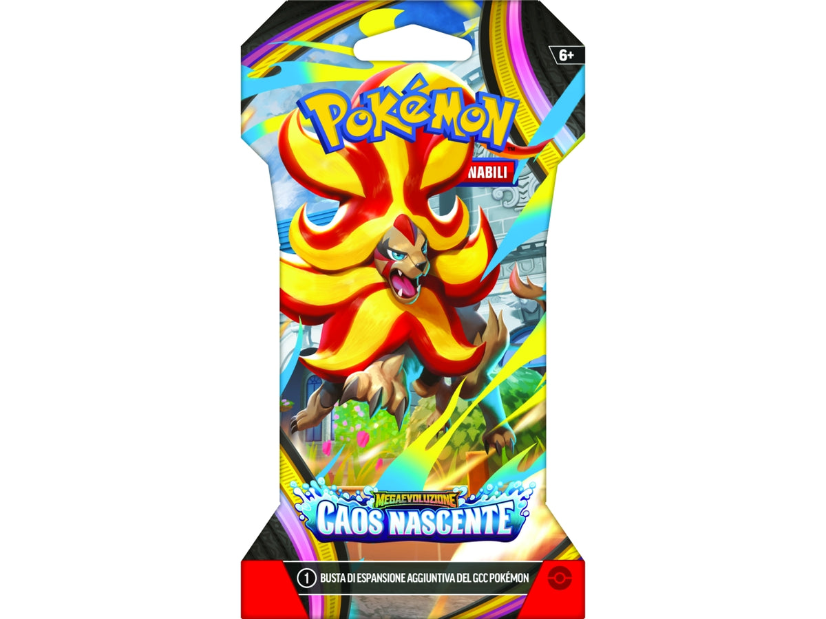 Pokemon M4 Megaevoluzione - Caos Nascente in Paper Sleeve