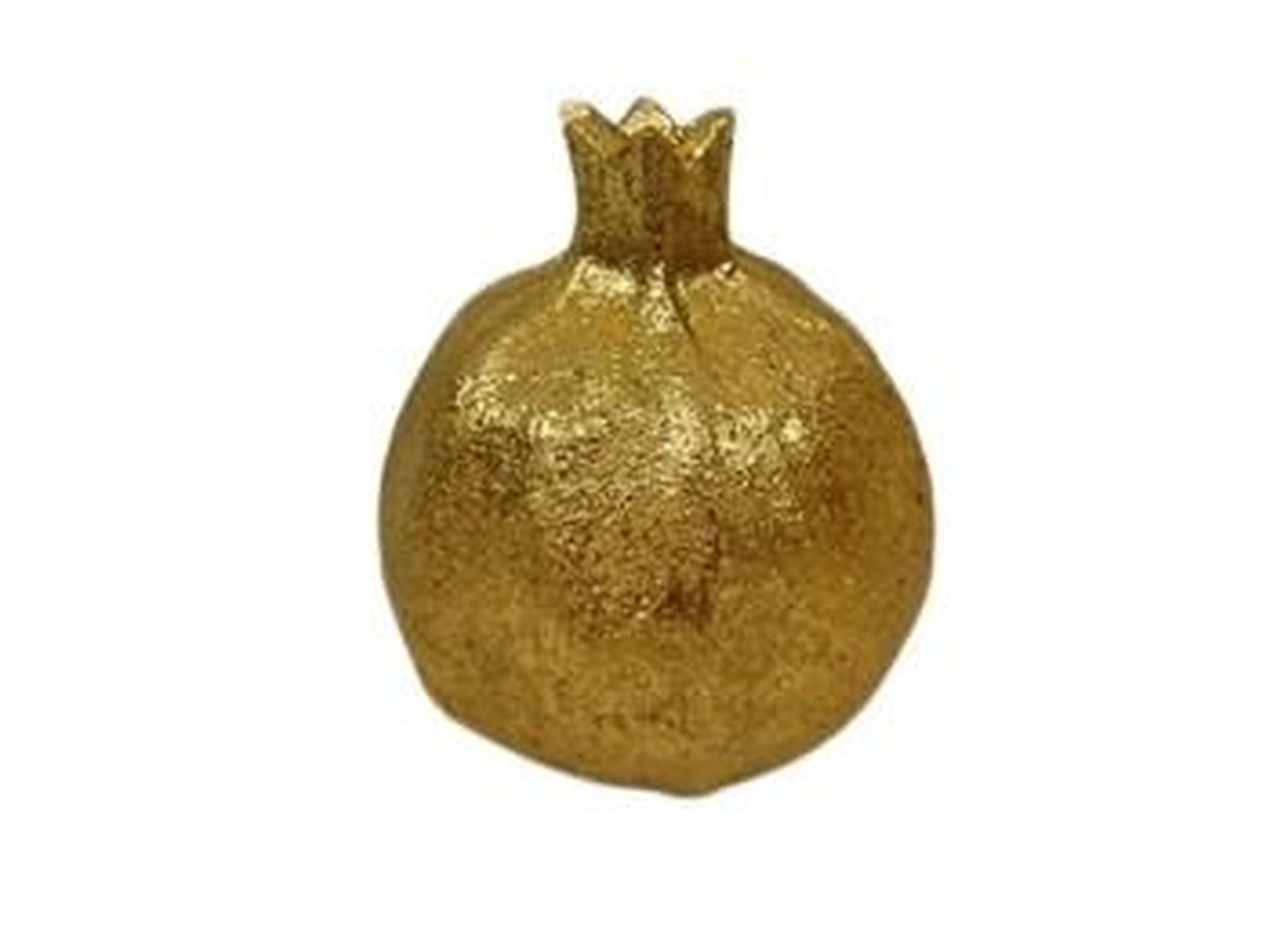 Melograno oro in poliresina d.10xh.11,7cm