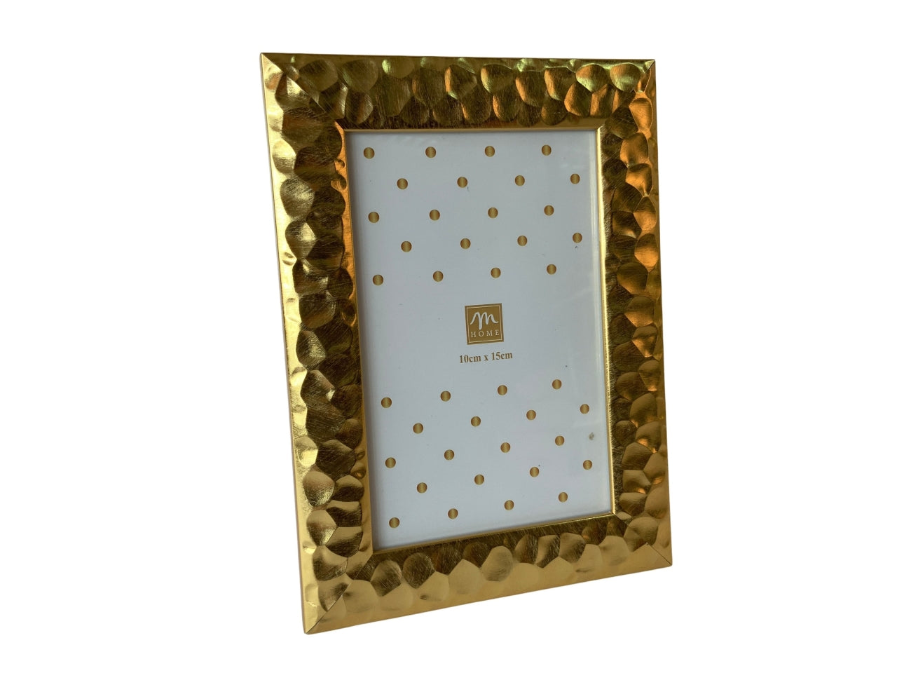 Cornice per foto 10x15cm oro in polistirene 14x1xh.19cm