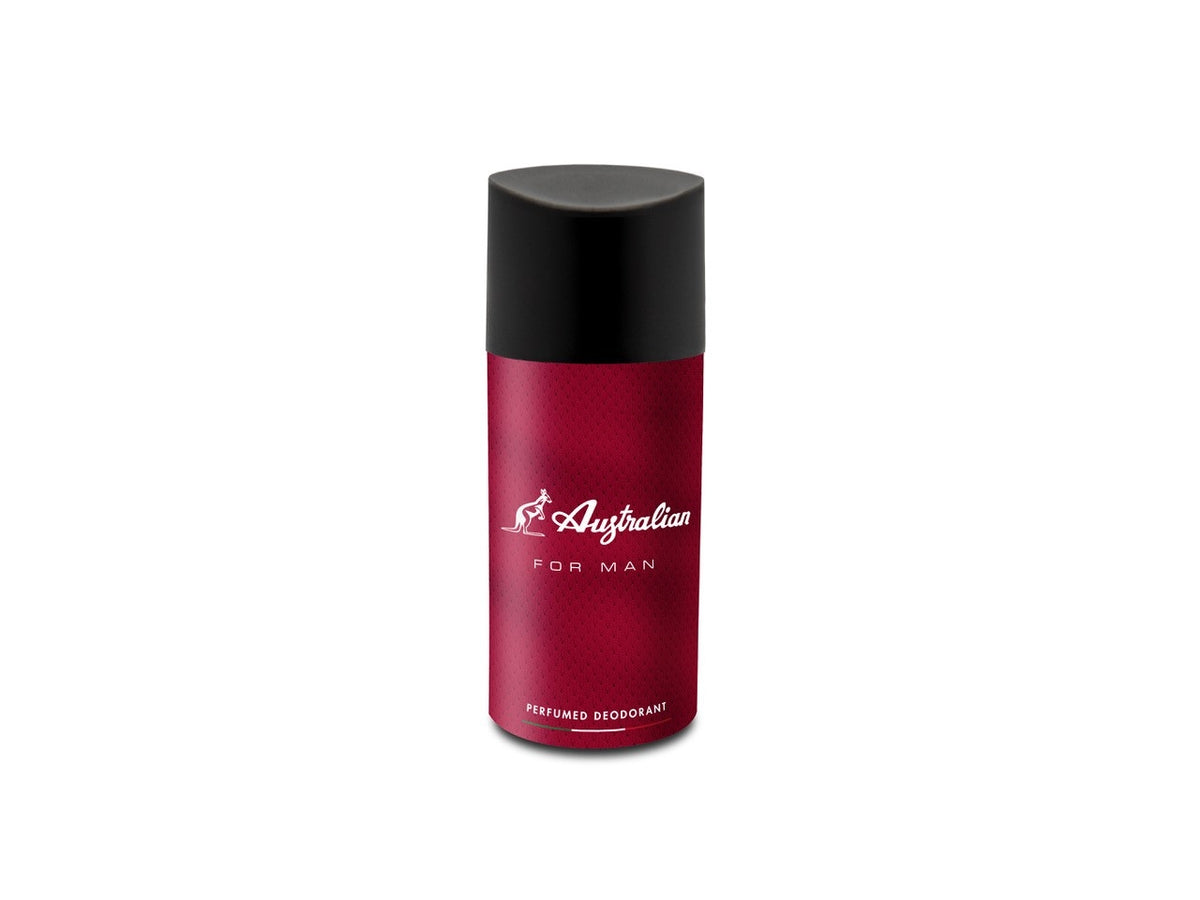 Australian rosso deodorante 150ml for man