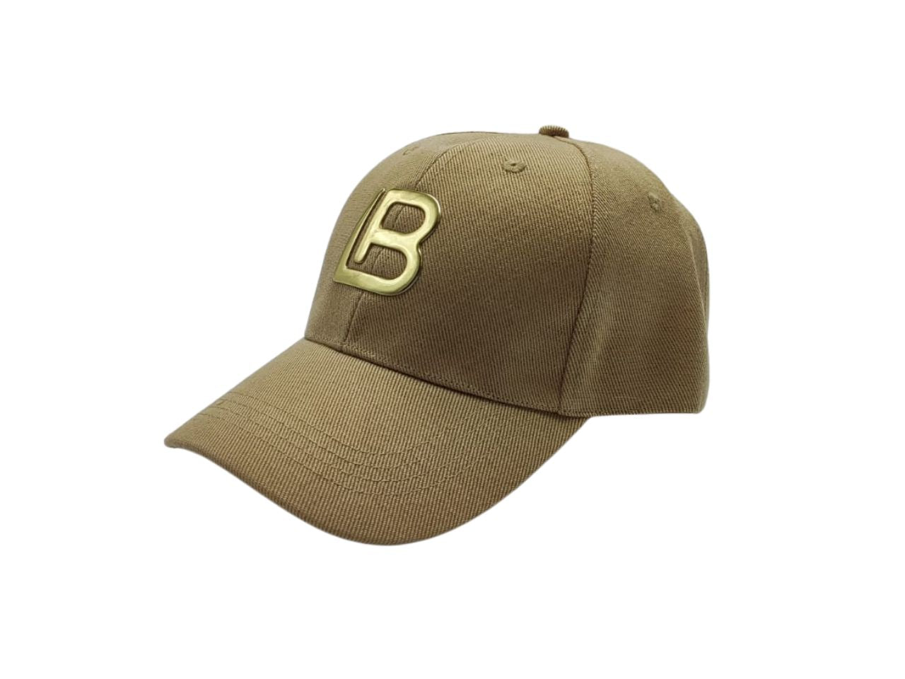 Laura biagiotti cappello baseball logo in hf beige 100% pl