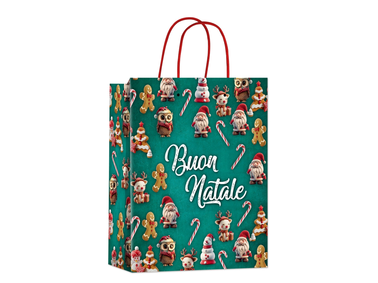 Shopper natalizia Forest Tale 42x16xh.48cm