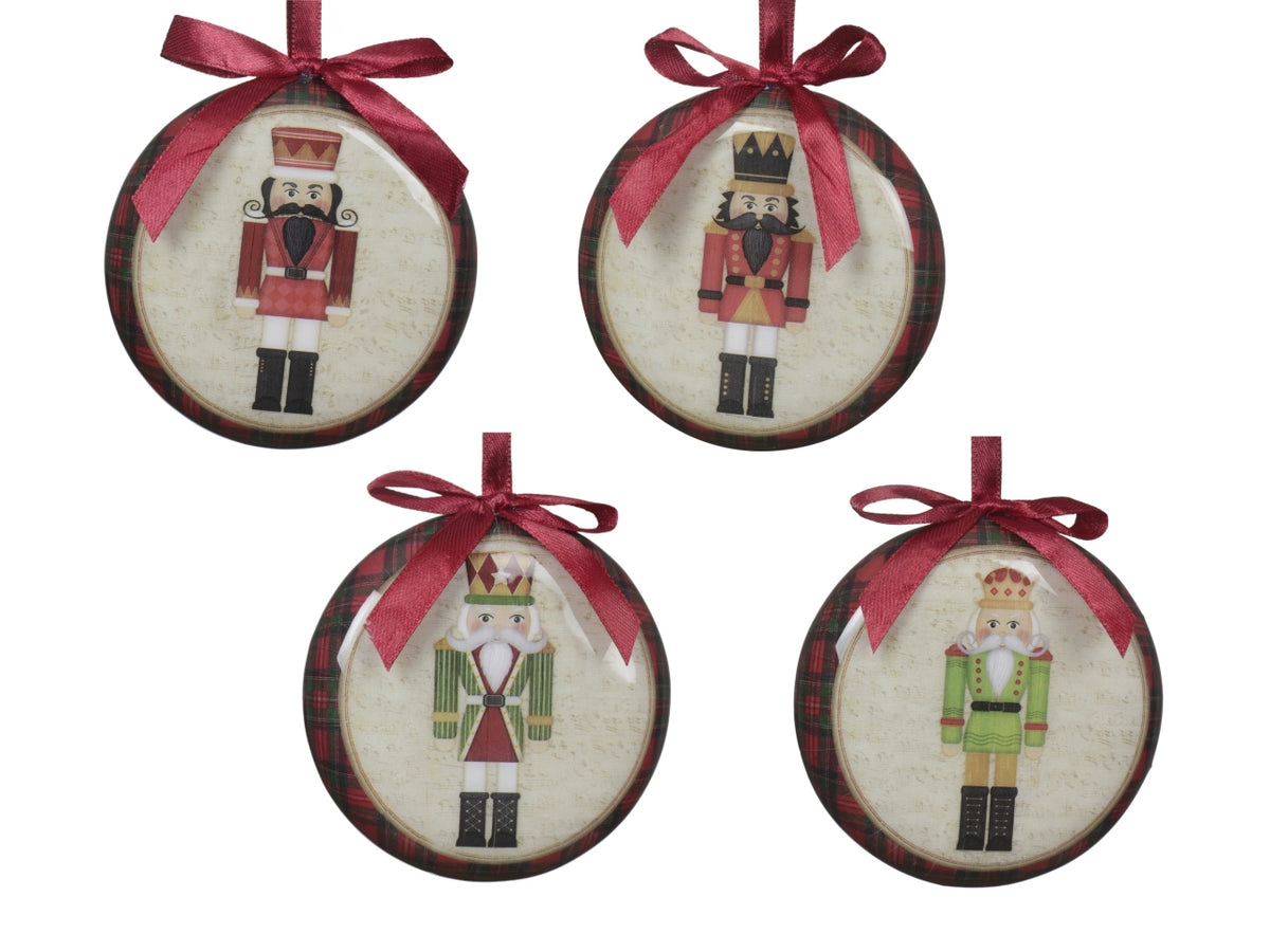 Palla di Natale 8cm lucida in 4 assortimenti