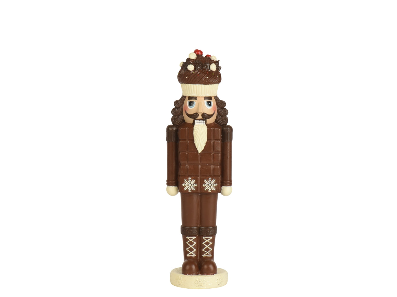 Schiaccianoci 29cm effetto cioccolato marrone