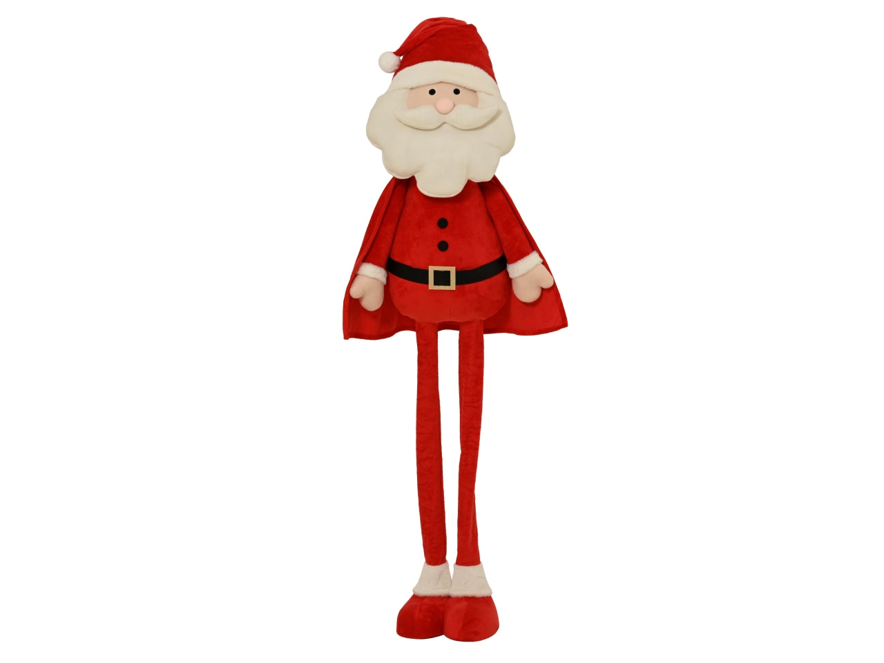 Babbo natale maxi 120cm con gambe telescopiche