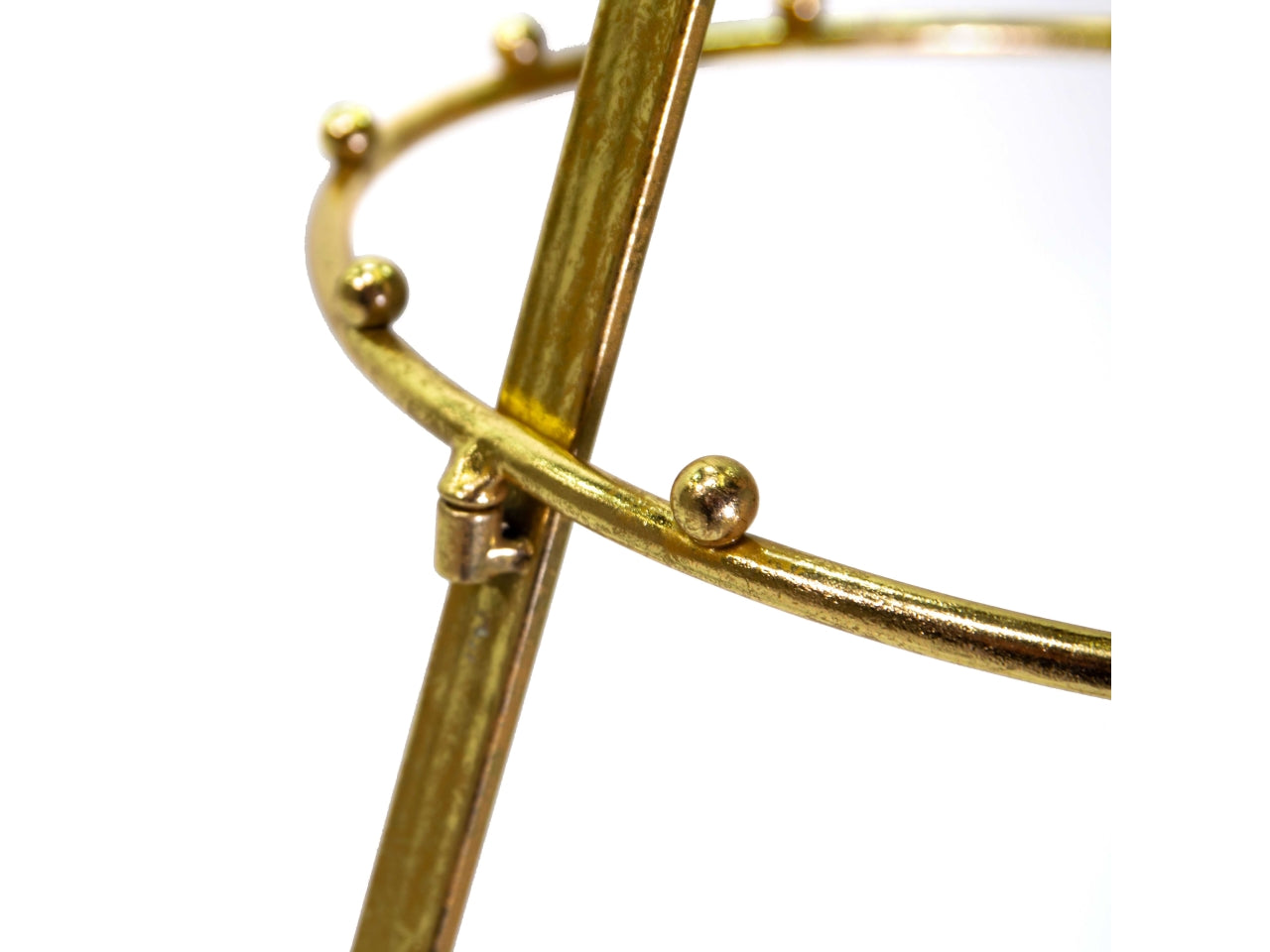 Albero espositore maxi in metallo oro 61xh.182cm