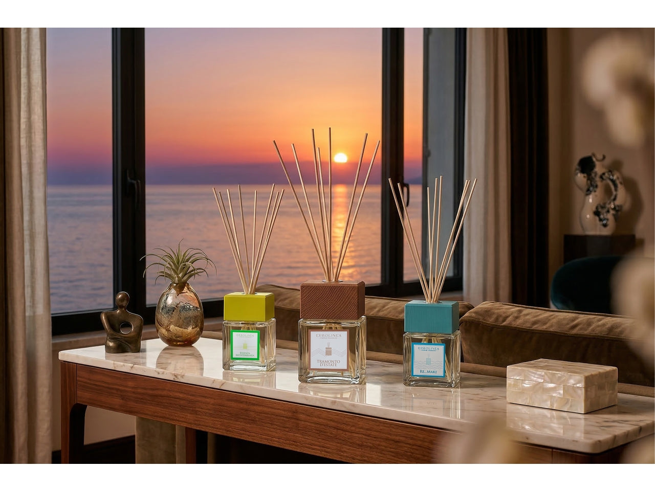 Diffusore con bastoncini profumazione Re...mare 100ml