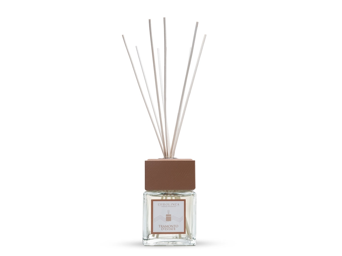 Diffusore con bastoncini profumazione Tramonto d' estate 50ml