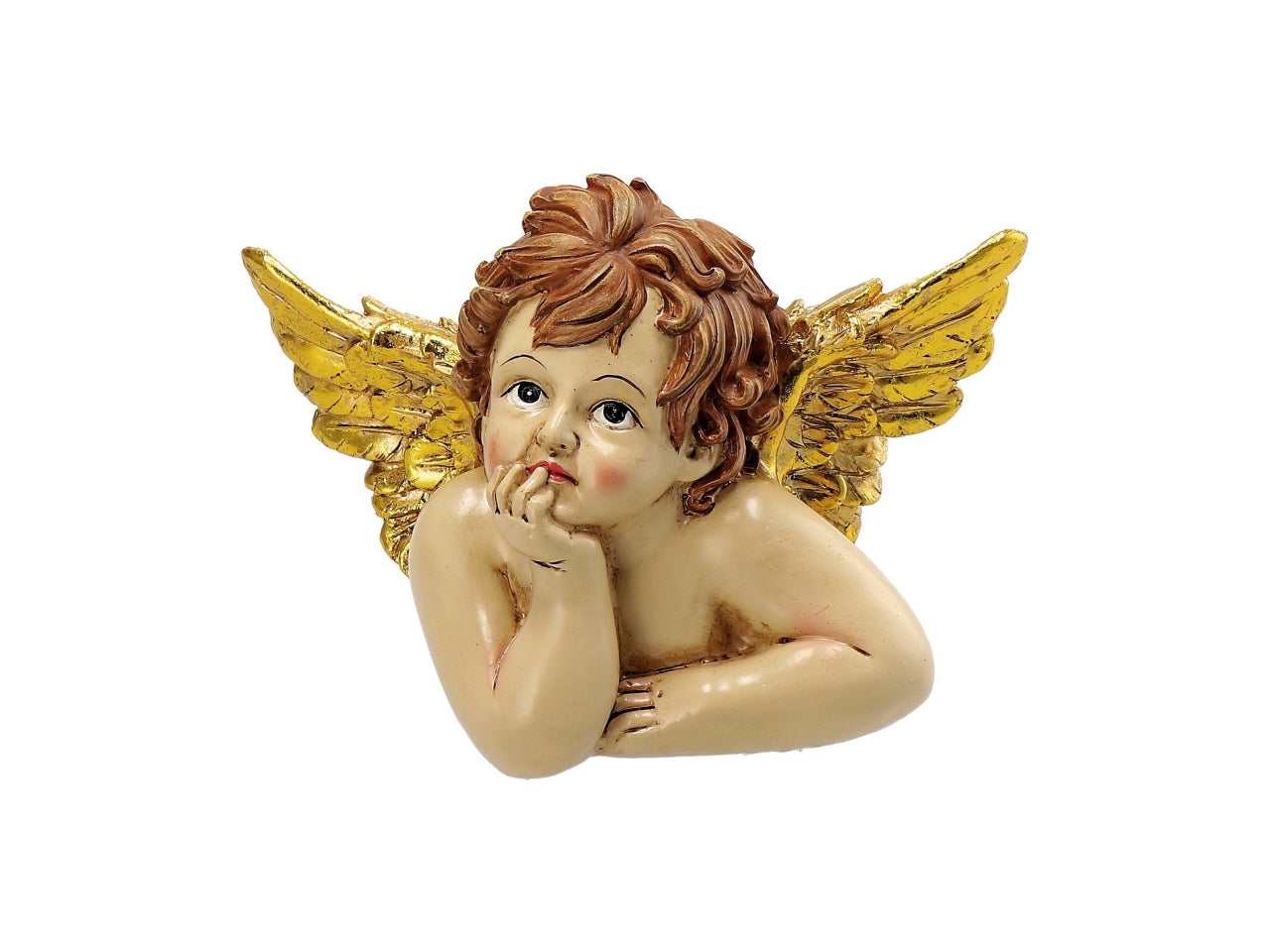 Angelo in resina 17x9xh.12cm, 2 assortimenti