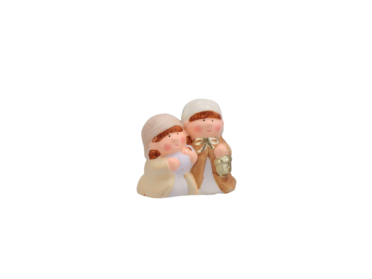 NativitÃ  in terracotta 8x4xh.8cm, 3 assortimenti
