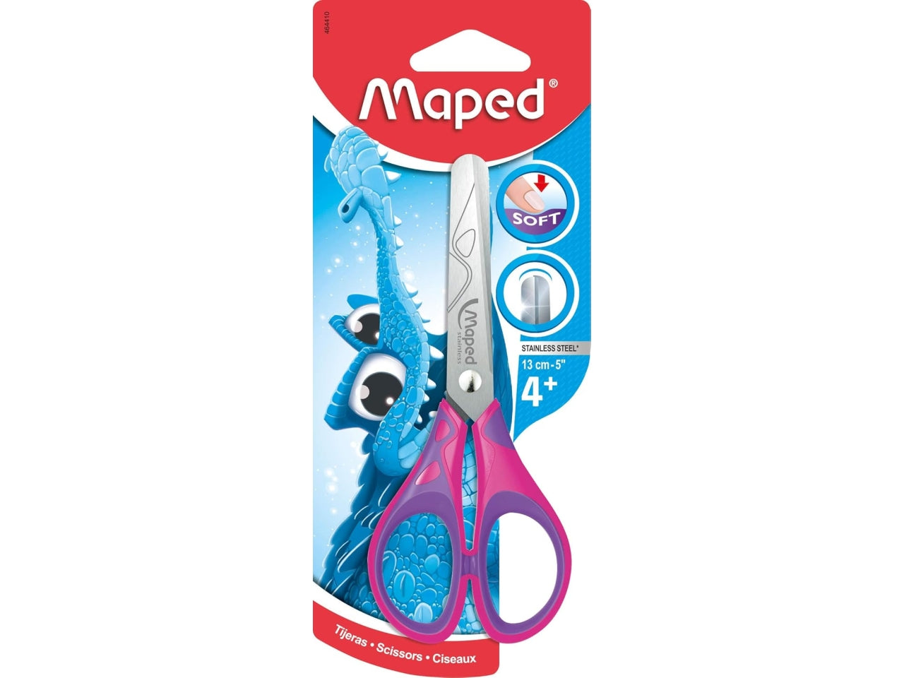 Forbici Maped soft 13cm in espositore da 24 forbici