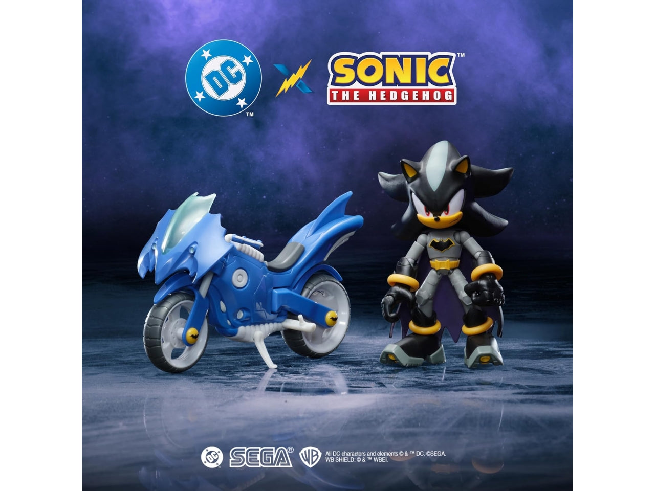 Sonic Project Jacket 5â Shadow with Batcycle