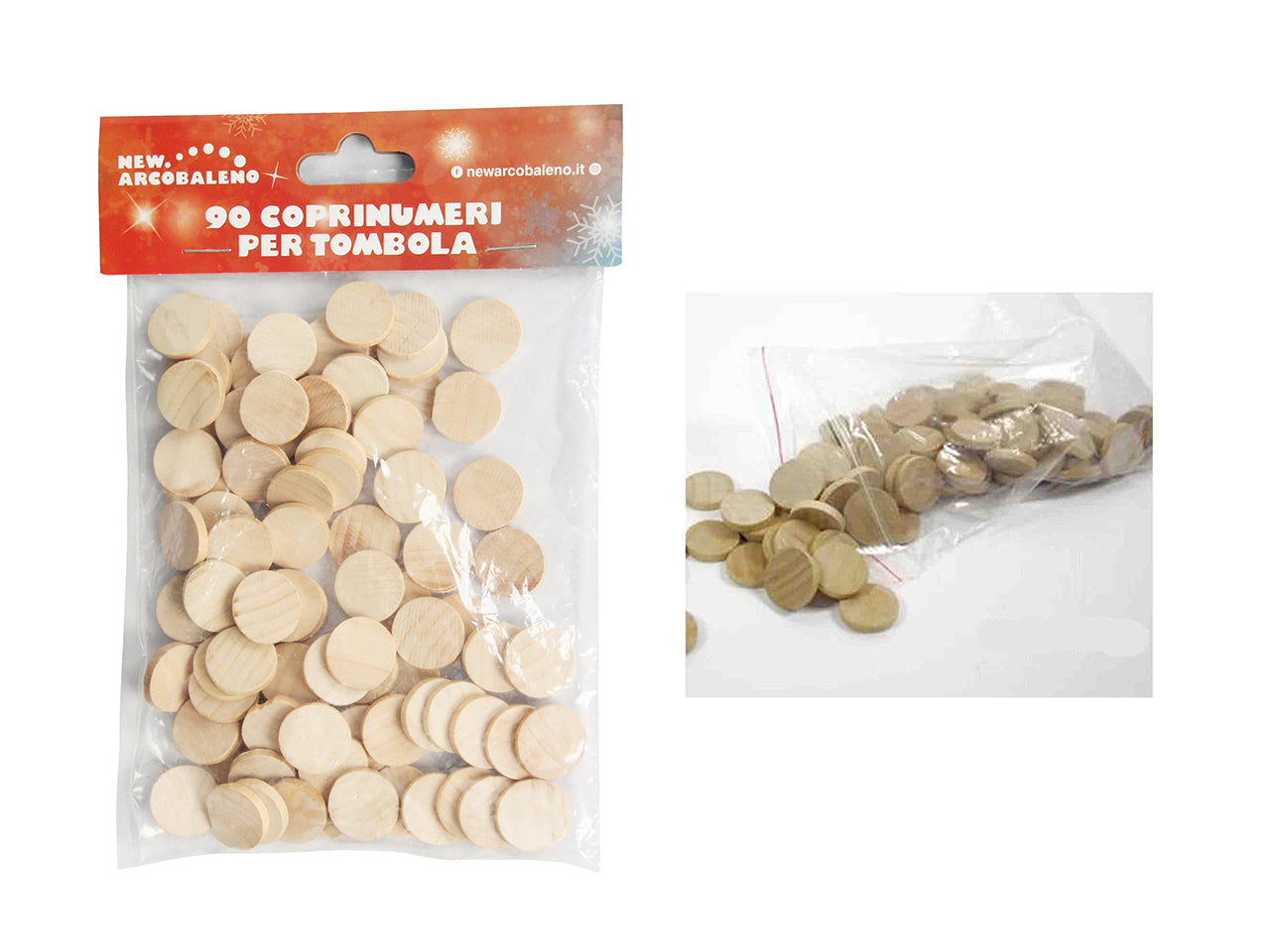 90 coprinumeri per tombola