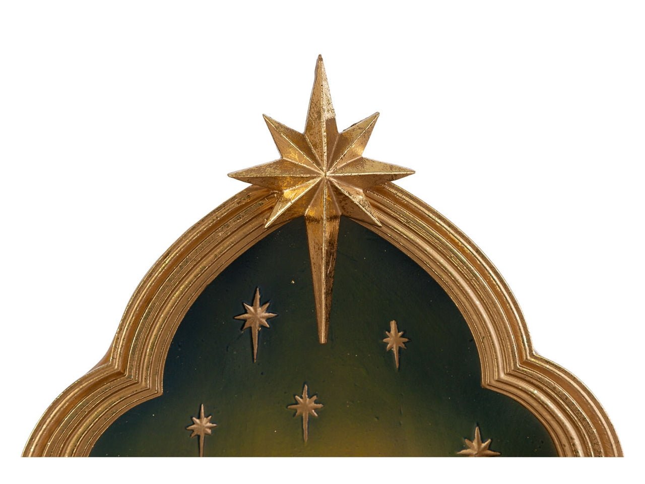 Sacra famiglia in resina 26,5x20xh.46cm
