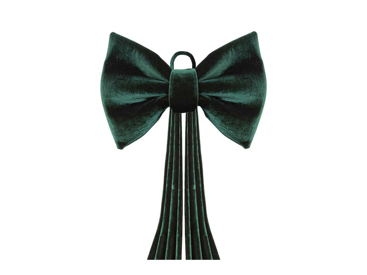 Fiocco maxi in velluto 85x270cm verde