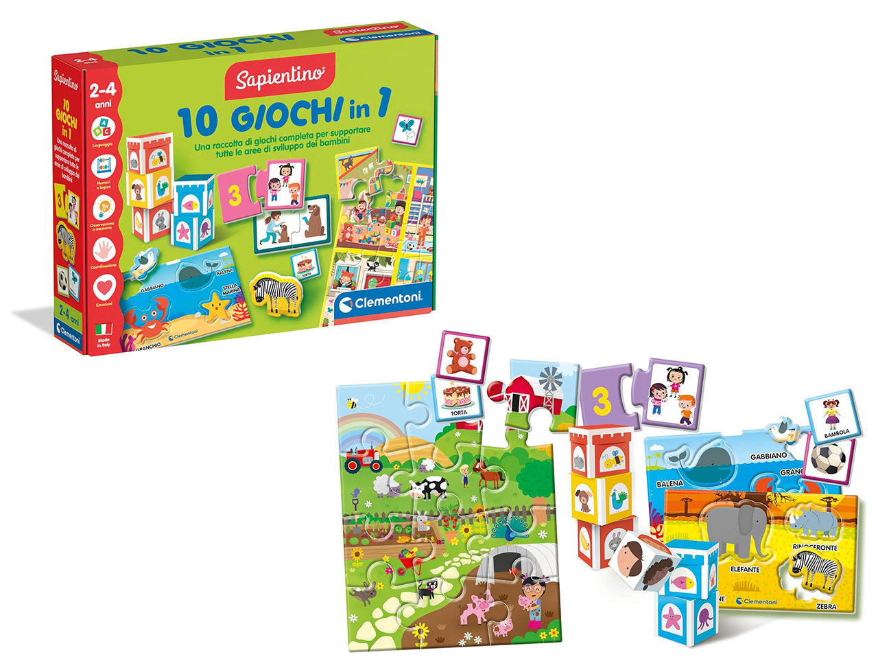 Sapientino 10 Giochi in 1 - Clementoni