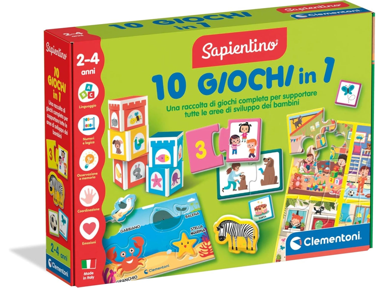 Sapientino 10 Giochi in 1 - Clementoni