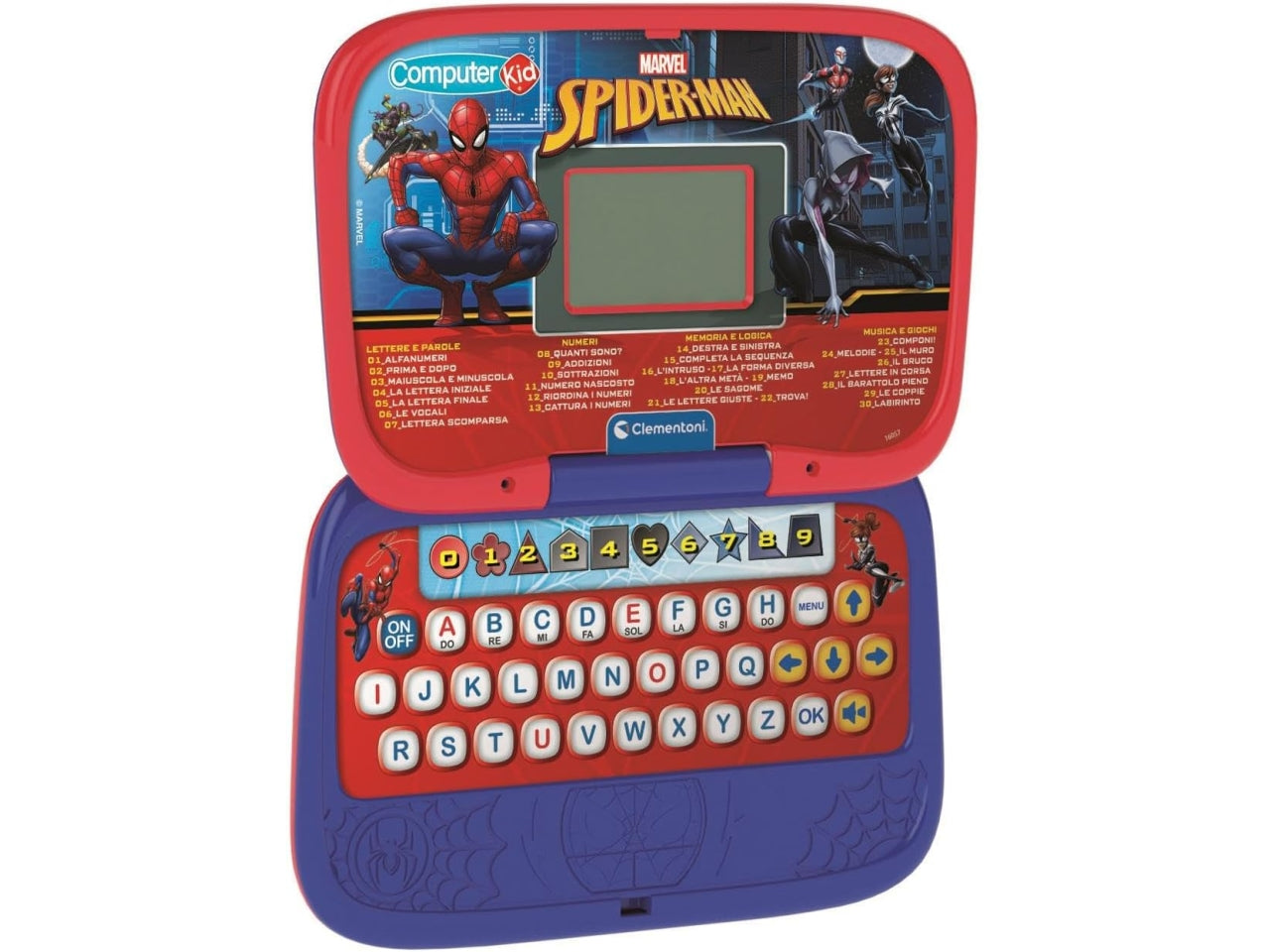Clementoni Spiderman Smart Laptop 4+