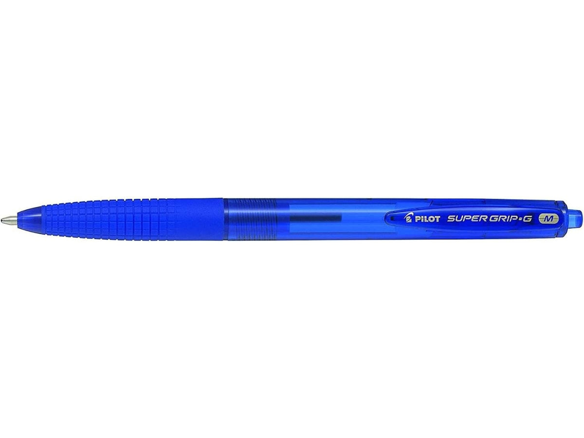 Penna sf. super grip g a scatto m blu bpgg-8r-m-ll
