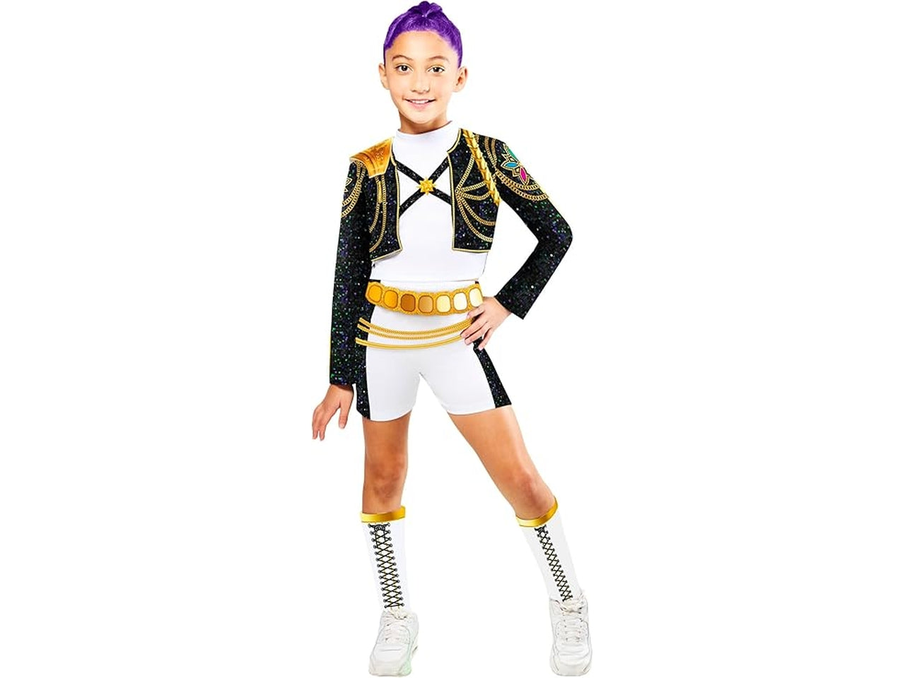 Costume Kpop Rumi golden, taglia M 9-10 anni