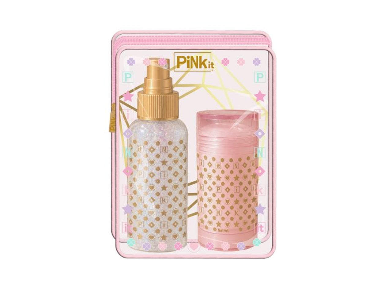 Pink it hair styling set