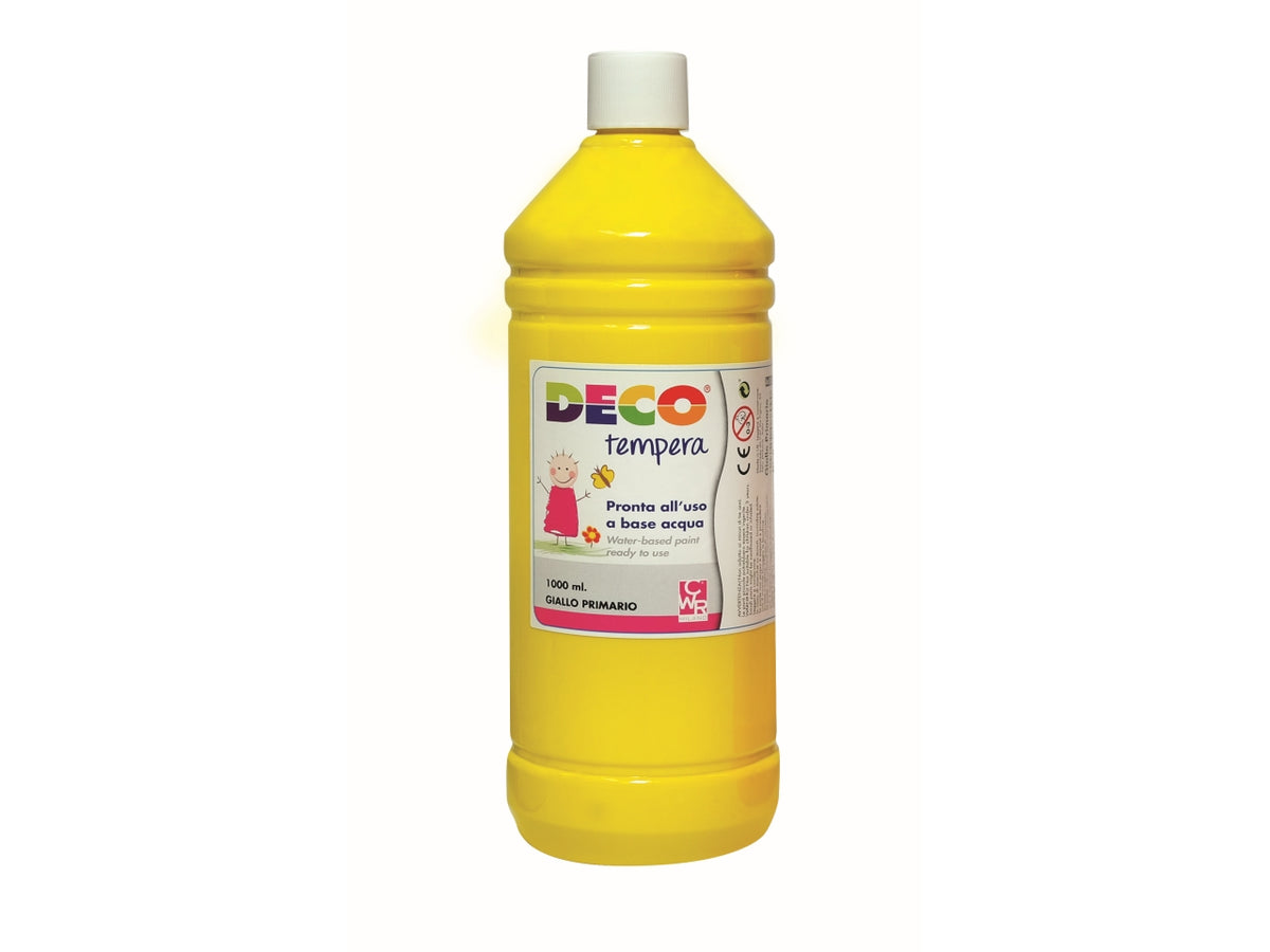 Flacone tempera 1000ml giallo primario