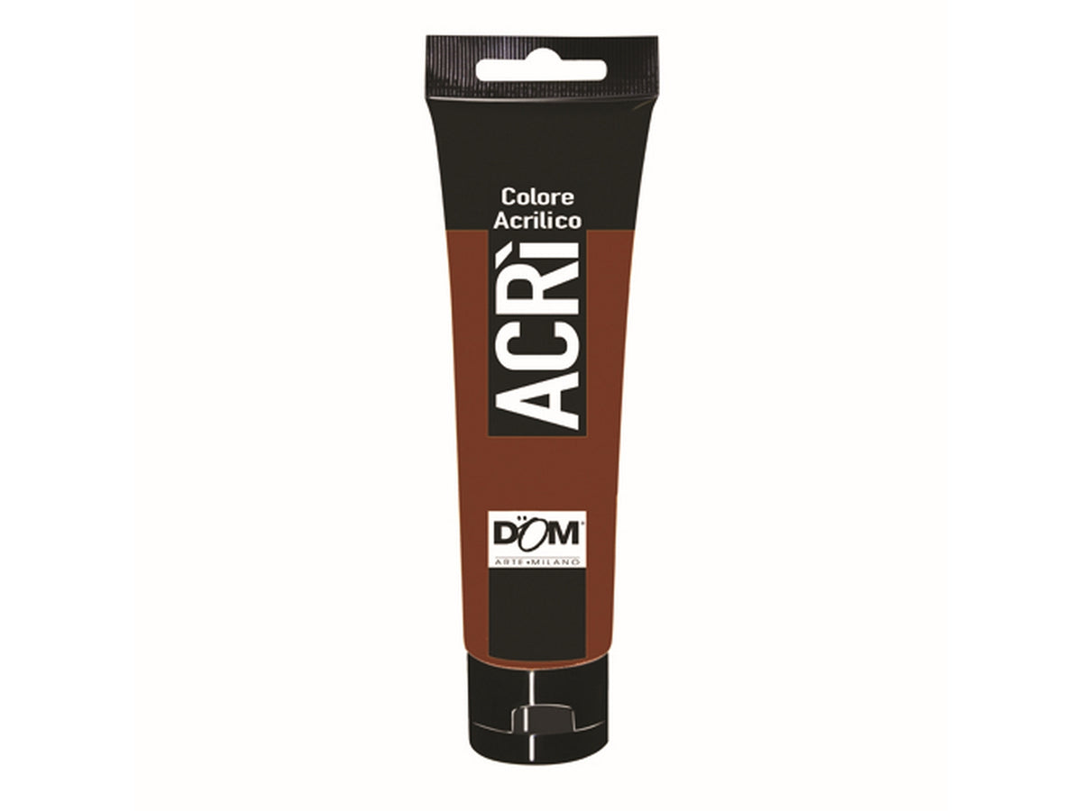Acrilico tubo 100ml terra di siena bruciata