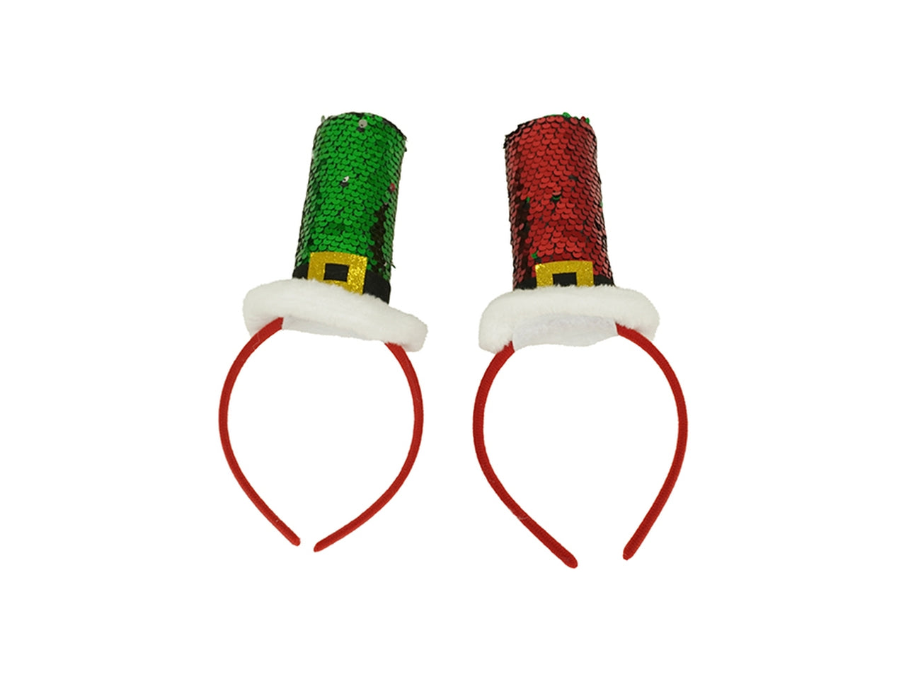 Cerchietto con cappello da elfo, in 2 assortimenti