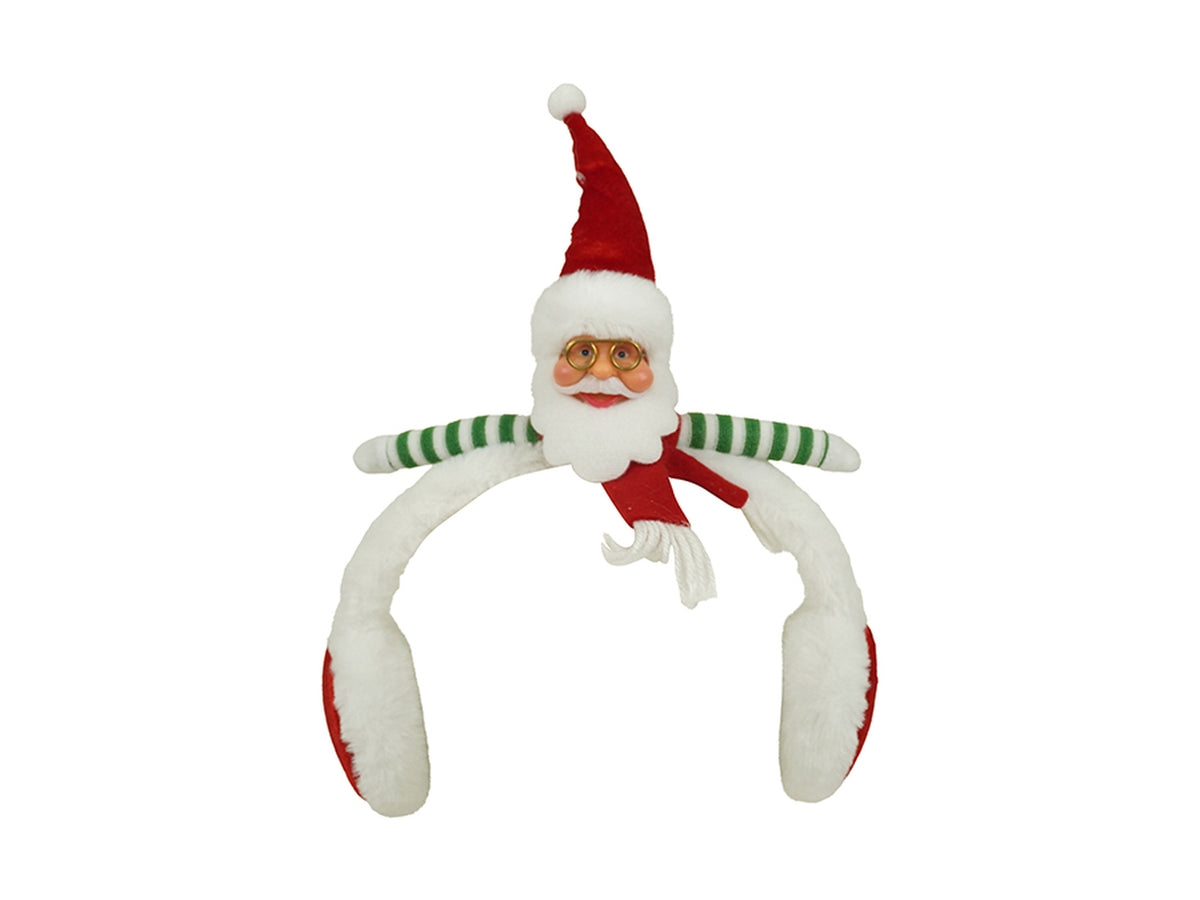 Copriorecchie con babbo natale