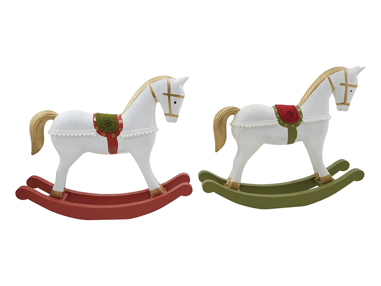 Cavallo a dondolo 23x26,5x6,3cm, in 2 assortimenti