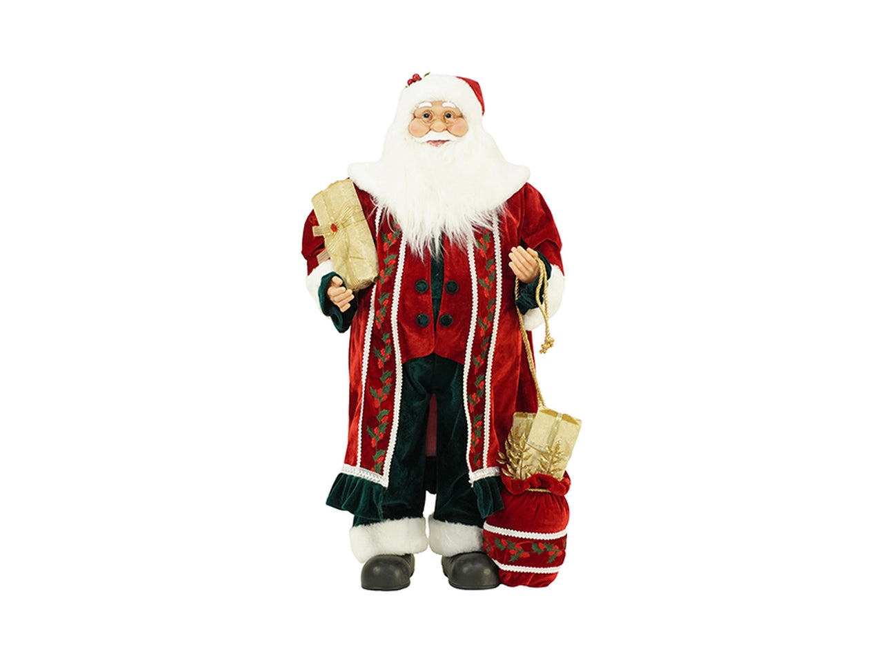 Babbo natale maxi 90cm rosso