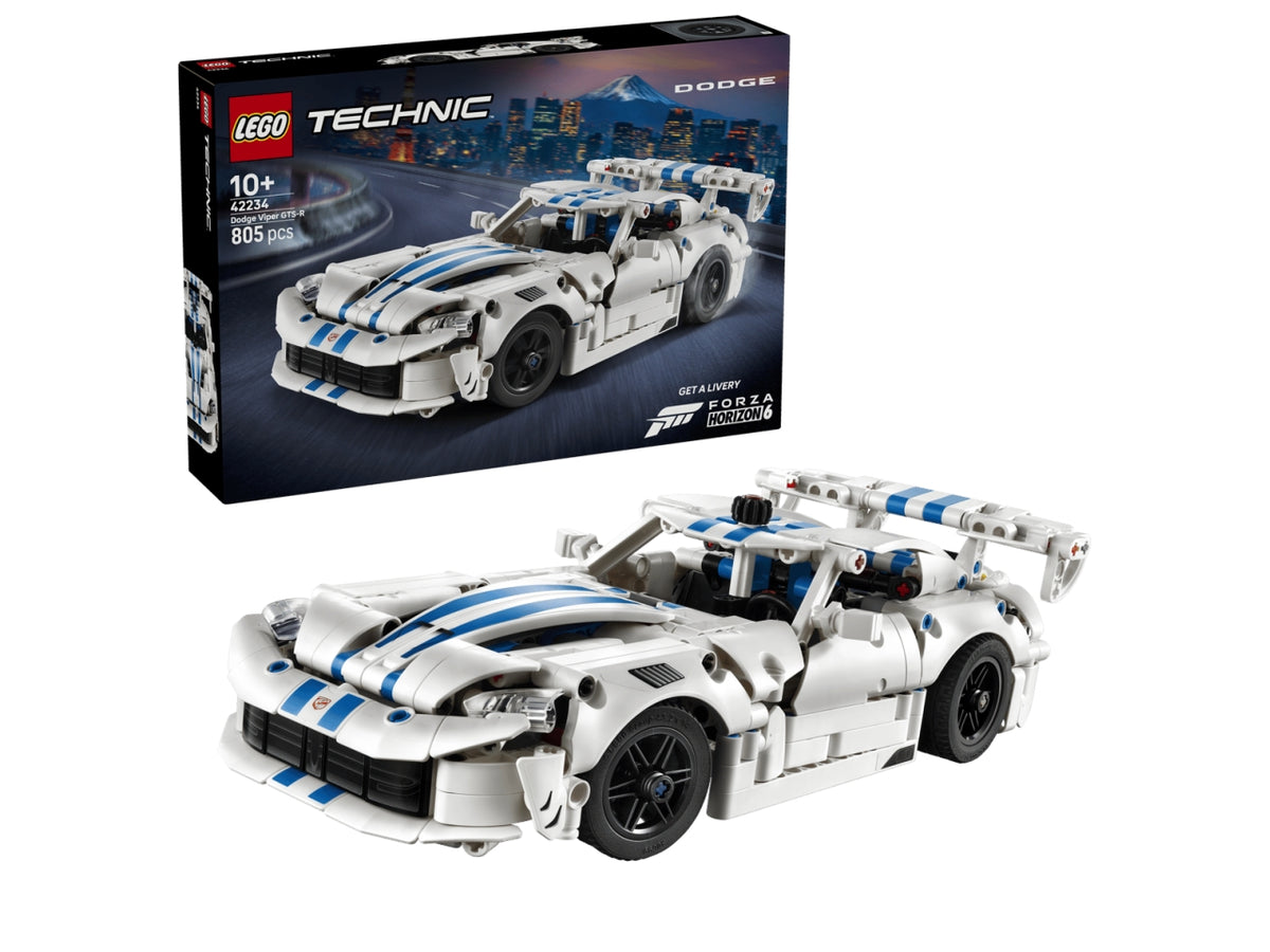 Lego auto sportiva dodge viper gts-r