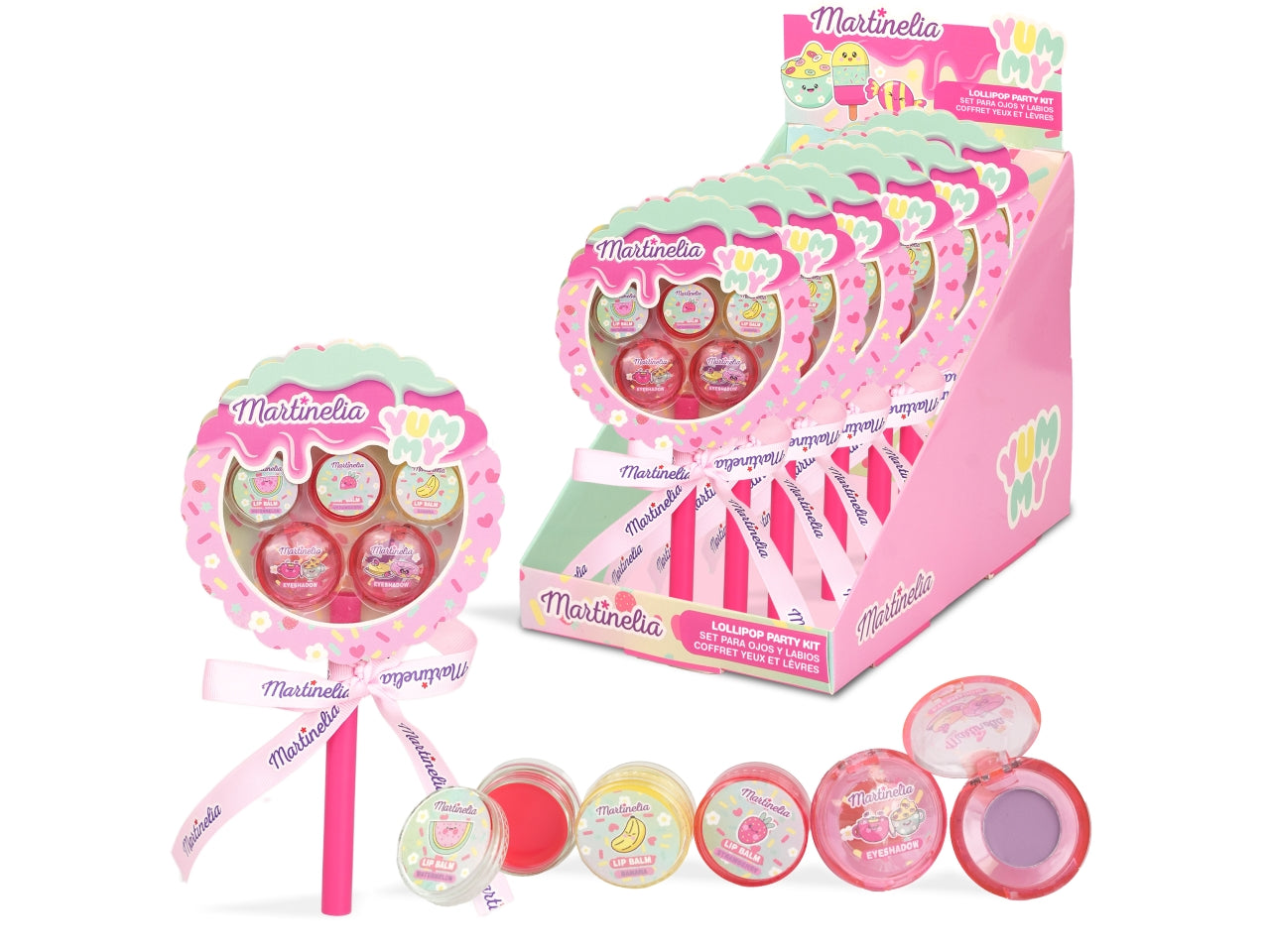 Martinelia yummy, set make up festa lecca lecca