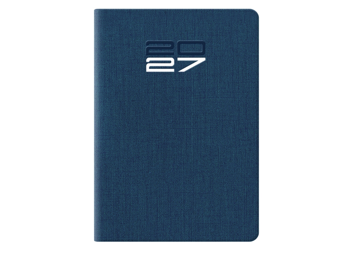 Agenda 2027 Caribe 7x10cm bigiornaliera blu