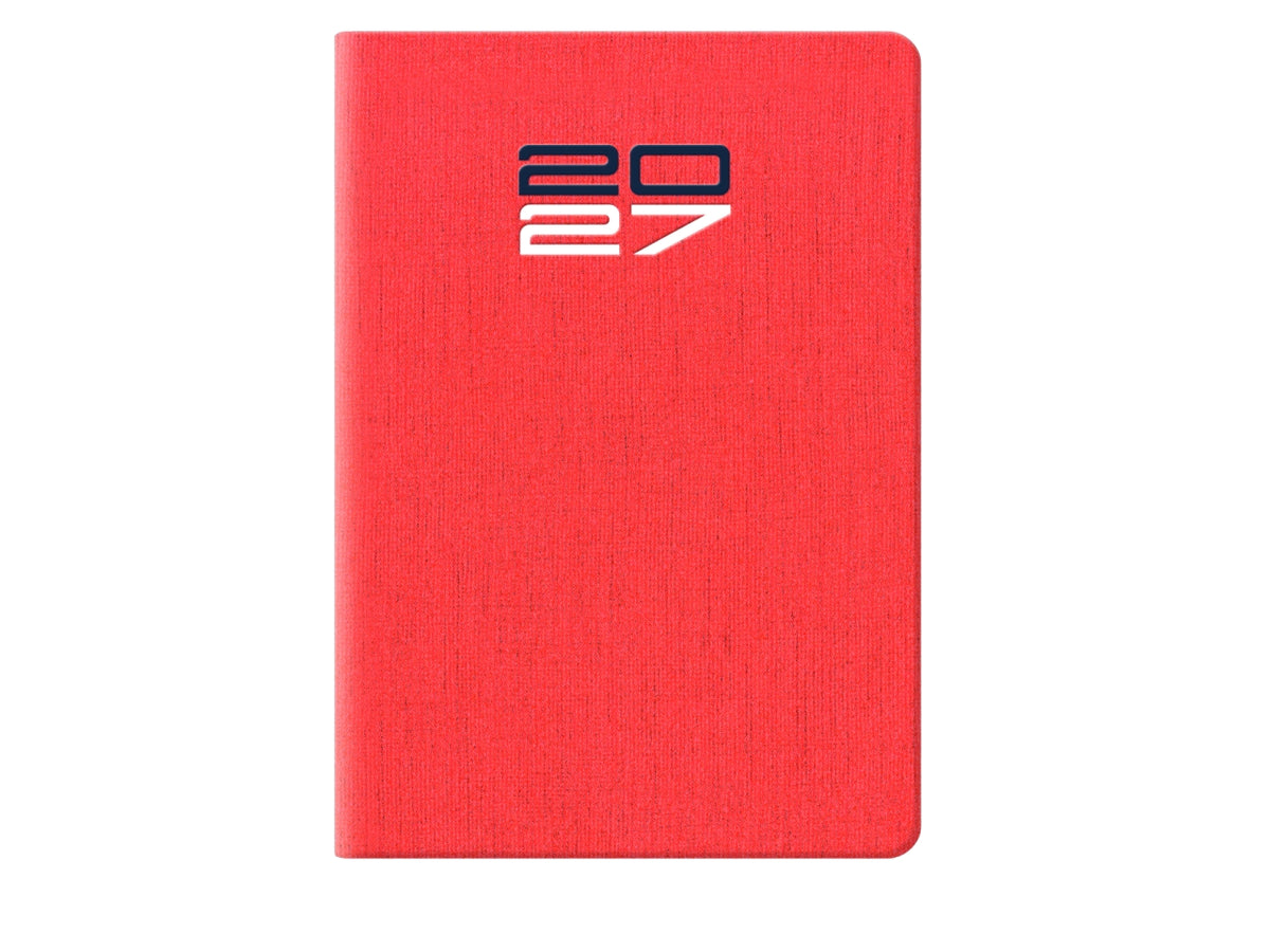 Agenda 2027 Caribe 7x10cm bigiornaliera ruggine