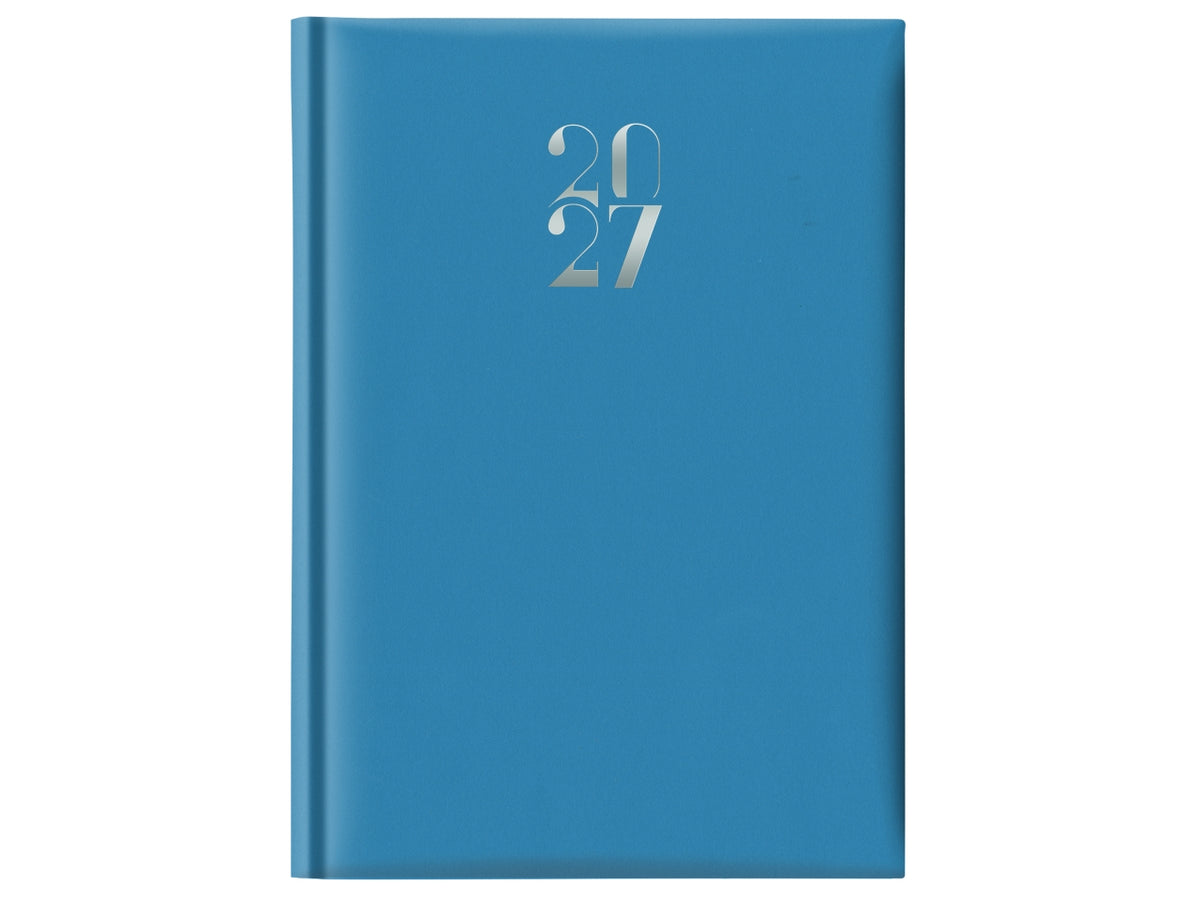Agenda 2027 Egadi 14,5x20,5cm giornaliera sabato e domenica abbinati azzurro