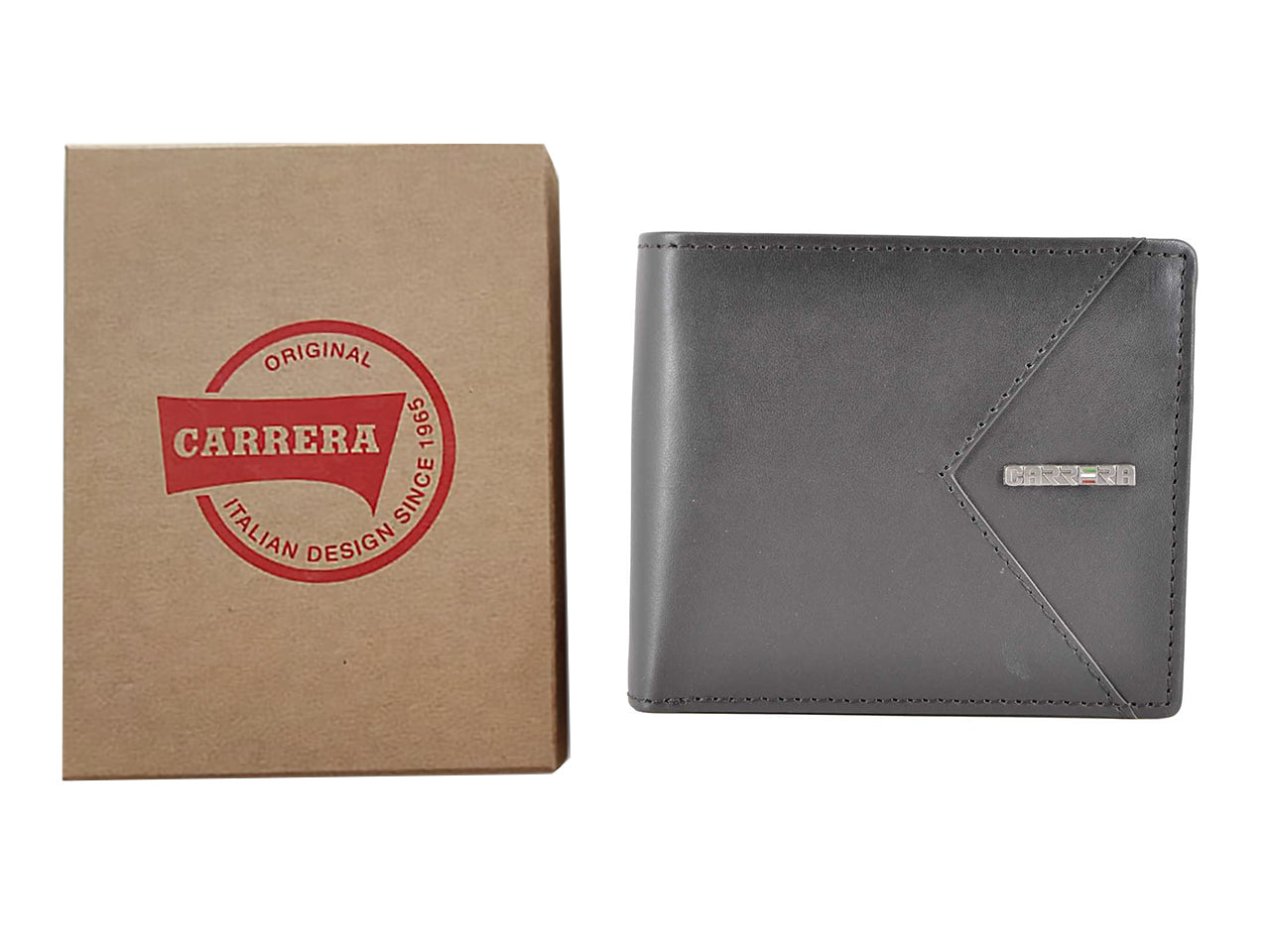 Carrera viggo collection trifold con porta documenti nero
