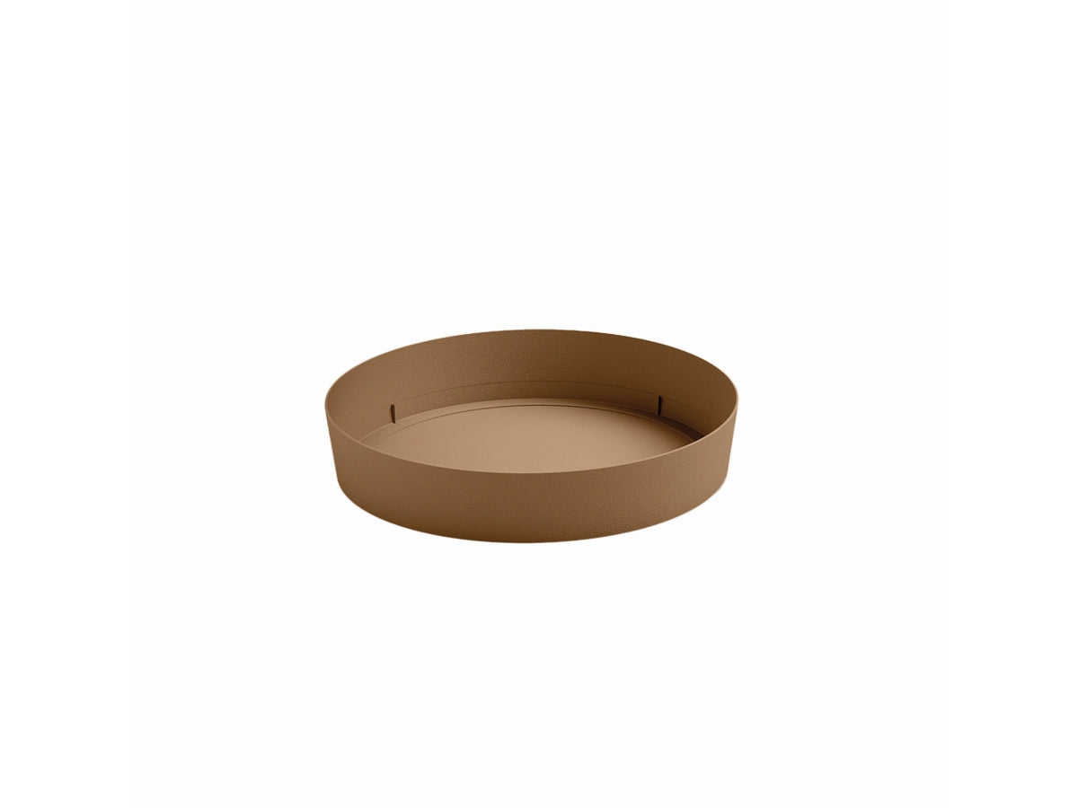 Sottovaso Cinqueterre sottovaso 27xh.5cm colore terra salentina, per vasi da 35cm