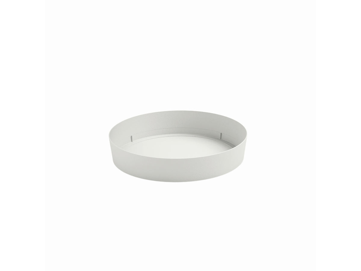 Sottovaso Cinqueterre sottovaso 27xh.5cm colore terra dolomia, per vasi da 35cm