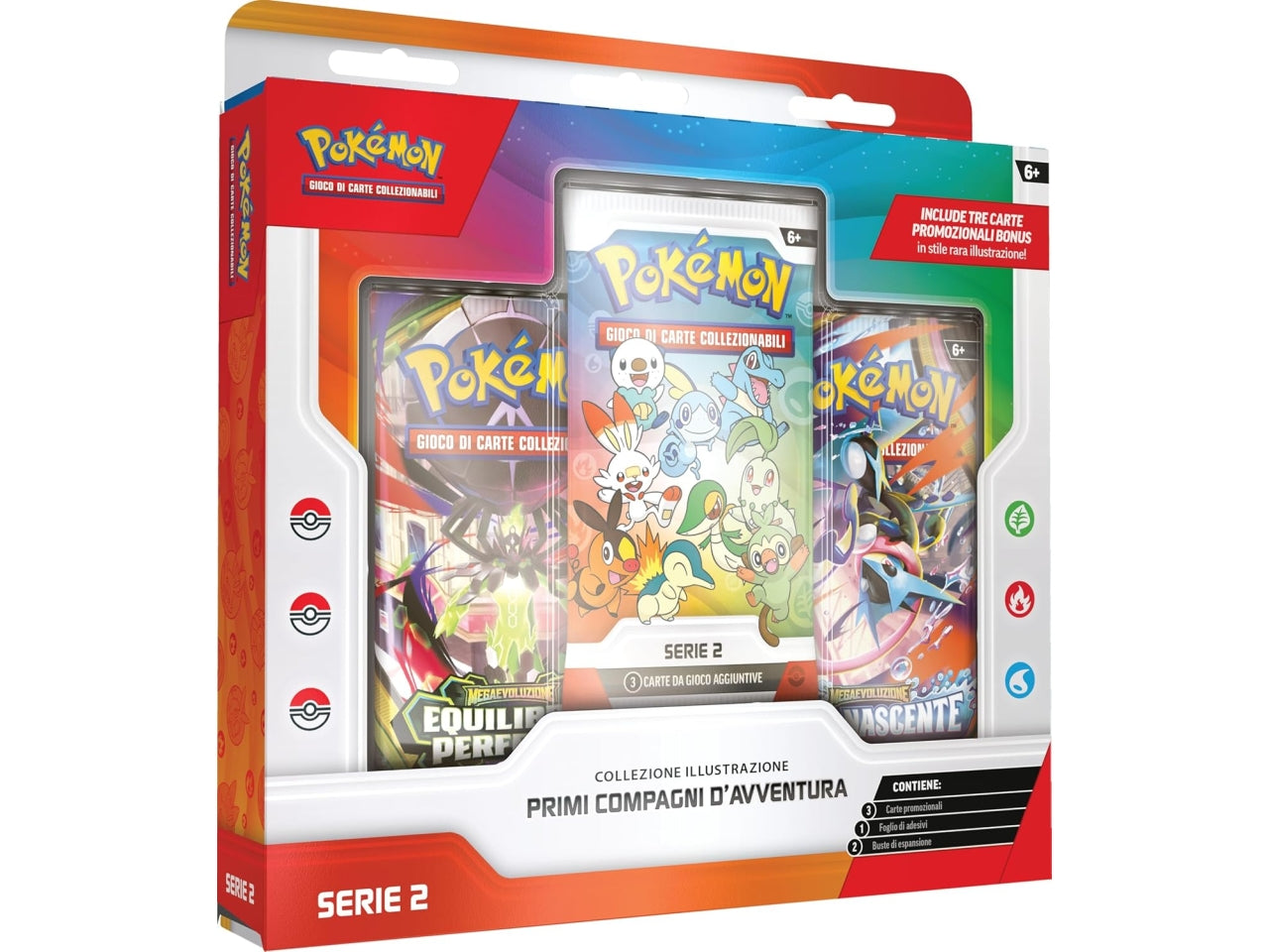 Pokemon Collezione Illustrata Primi Compagni di Avventura Serie 2 Â£