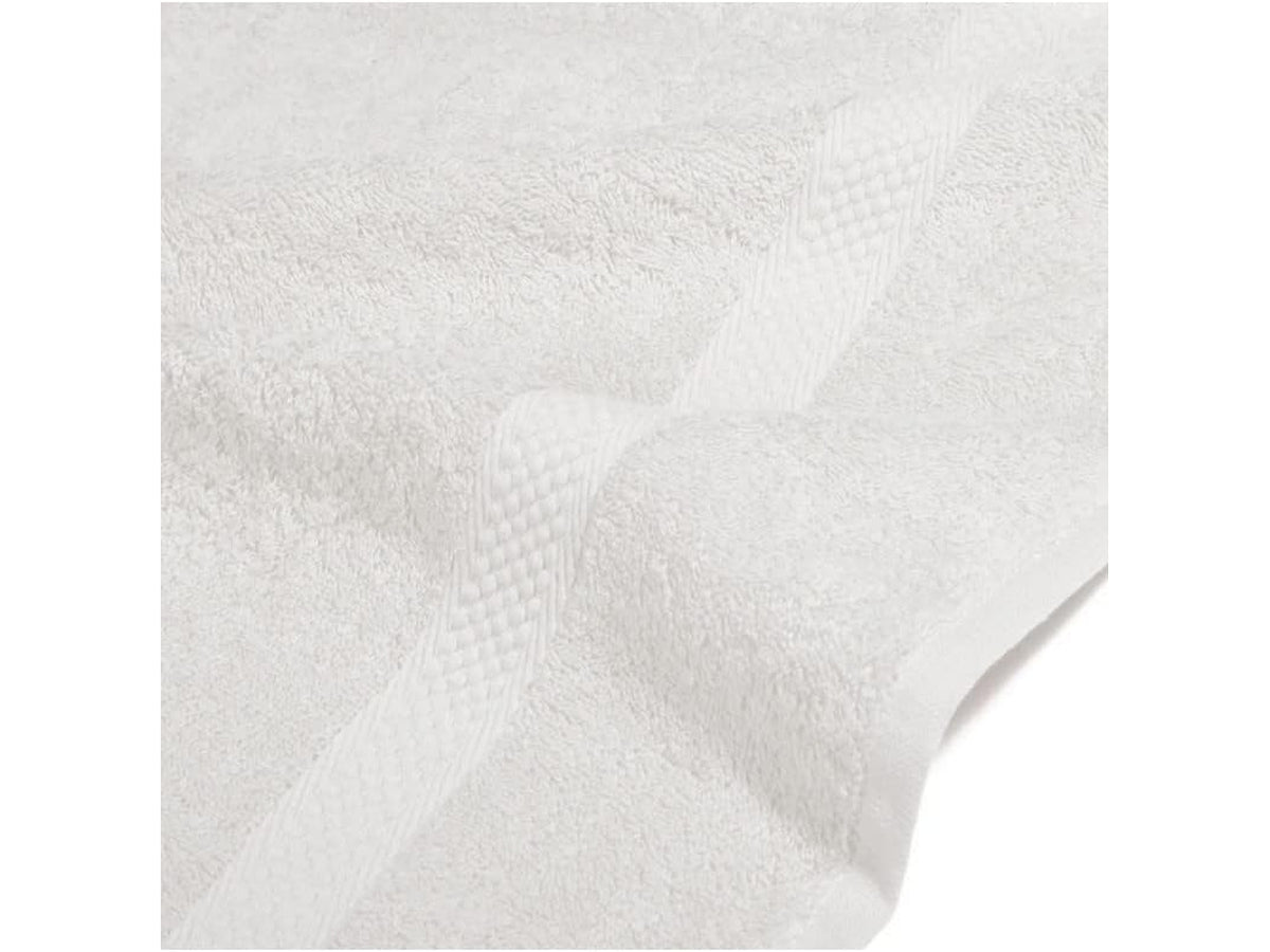 Asciugamani coppia 1+1 spugna bianco set da 3 coppie
