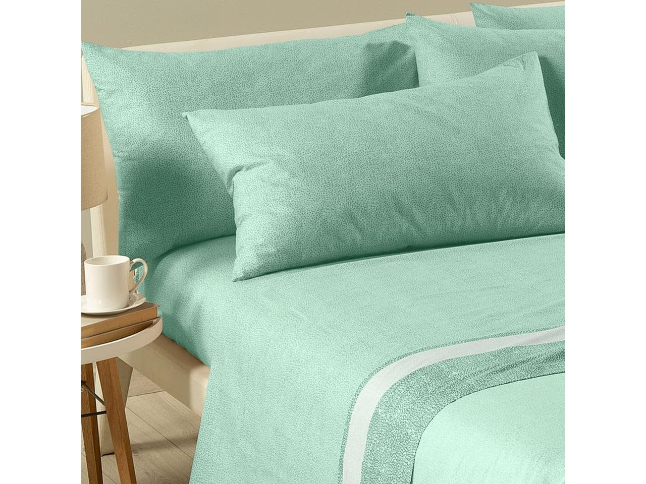 Caleffi lenzuola nevada2 2 piazze green