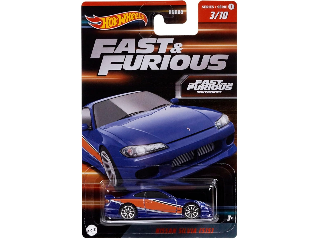 Hot wheels silver series fast & furious asst