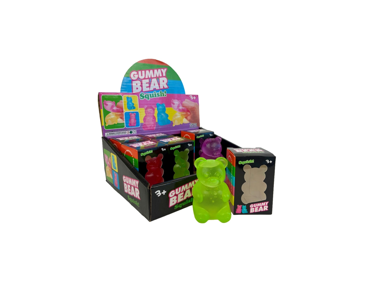 Squishy gummy teddy bear 7cm