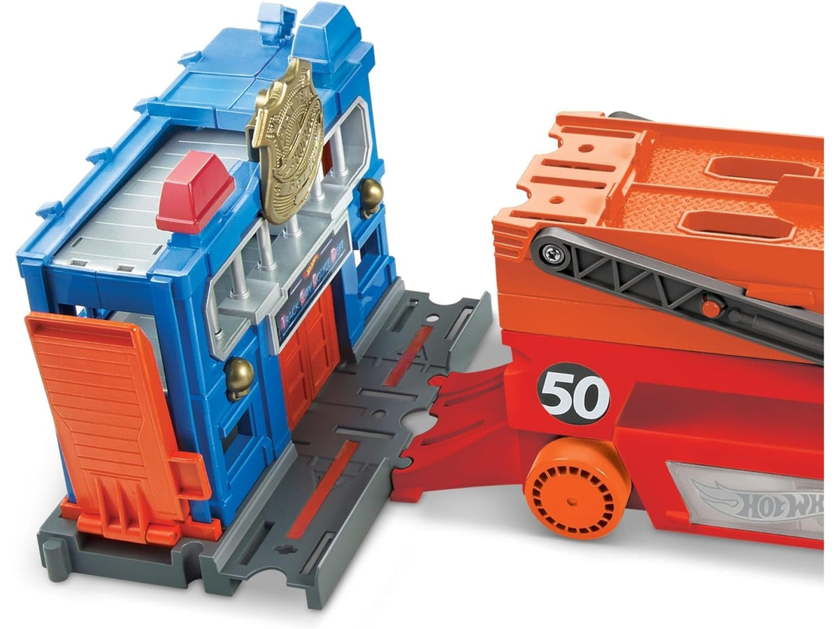 Hot Wheels mega red hauler 50th