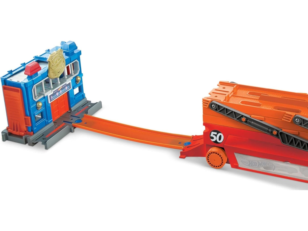 Hot Wheels mega red hauler 50th